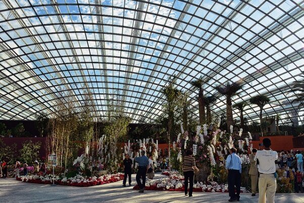 Sổ tay du lịch so tay du lich Sotaydulich Sotay Dulich Khampha Kham Pha Bui Vuon thuc vat Cloud Forest va Flower Dome co gi