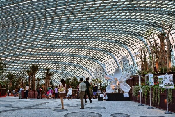 Sổ tay du lịch so tay du lich Sotaydulich Sotay Dulich Khampha Kham Pha Bui Vuon thuc vat Cloud Forest va Flower Dome co gi