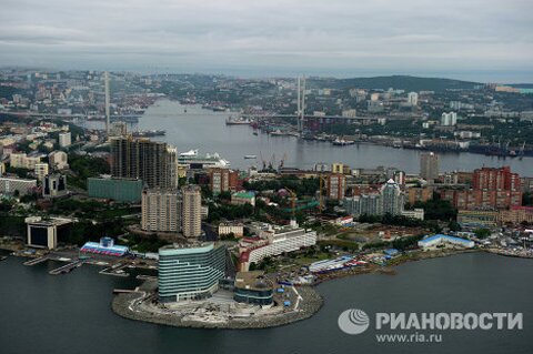  Sổ tay du lịch so tay du lich Sotaydulich Sotay Dulich Khampha Kham Pha Bui Vladivostok Nơi tổ chức APEC 2012 nhìn từ trên cao