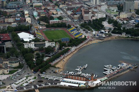  Sổ tay du lịch so tay du lich Sotaydulich Sotay Dulich Khampha Kham Pha Bui Vladivostok Nơi tổ chức APEC 2012 nhìn từ trên cao 