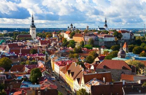 Sổ tay du lịch so tay du lich Sotaydulich Sotay Dulich Khampha Kham Pha Bui Phố cổ Tallinn ở Estonia