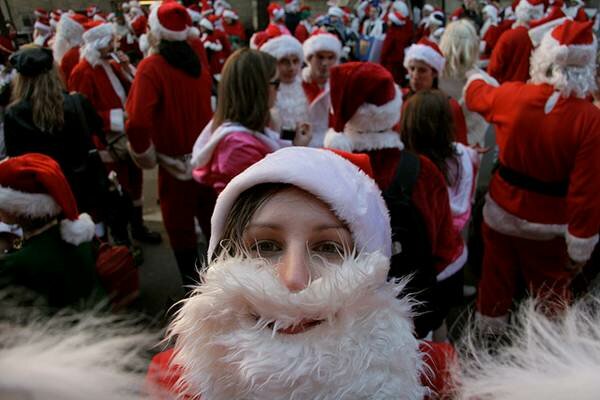 Sổ tay du lịch so tay du lich Sotaydulich Sotay Dulich Khampha Kham Pha Bui Hóa thành Santa cùng hội Santacon 