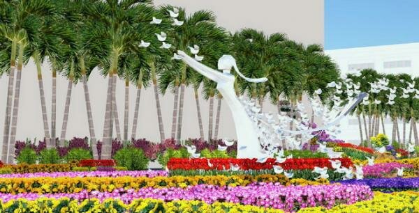 Sổ tay du lịch so tay du lich Sotaydulich Sotay Dulich Khampha Kham Pha Bui Đường hoa Nguyễn Huệ Tết Quý Tỵ 2013 với nhiều điểm mới
