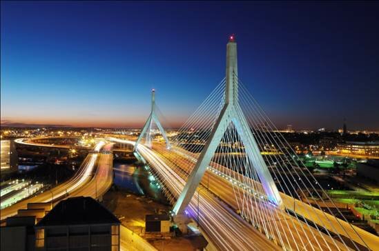 Sổ tay du lịch so tay du lich Sotaydulich Sotay Dulich Khampha Kham Pha Bui Leonard P. Zakim Chiếc cầu nổi bật ở Boston
