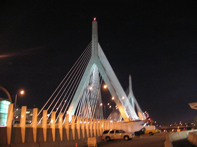 Sổ tay du lịch so tay du lich Sotaydulich Sotay Dulich Khampha Kham Pha Bui Leonard P. Zakim Chiếc cầu nổi bật ở Boston