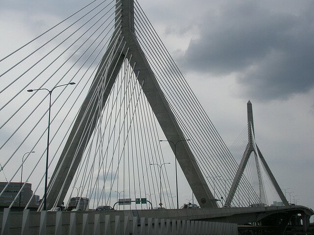 Sổ tay du lịch so tay du lich Sotaydulich Sotay Dulich Khampha Kham Pha Bui Leonard P. Zakim Chiếc cầu nổi bật ở Boston