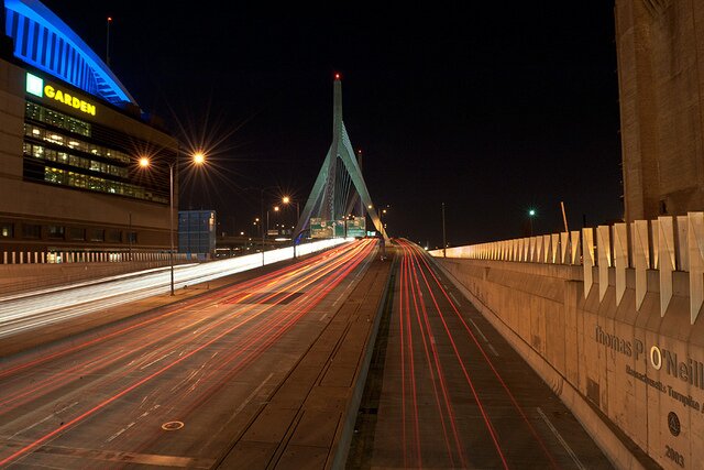 Sổ tay du lịch so tay du lich Sotaydulich Sotay Dulich Khampha Kham Pha Bui Leonard P. Zakim Chiếc cầu nổi bật ở Boston