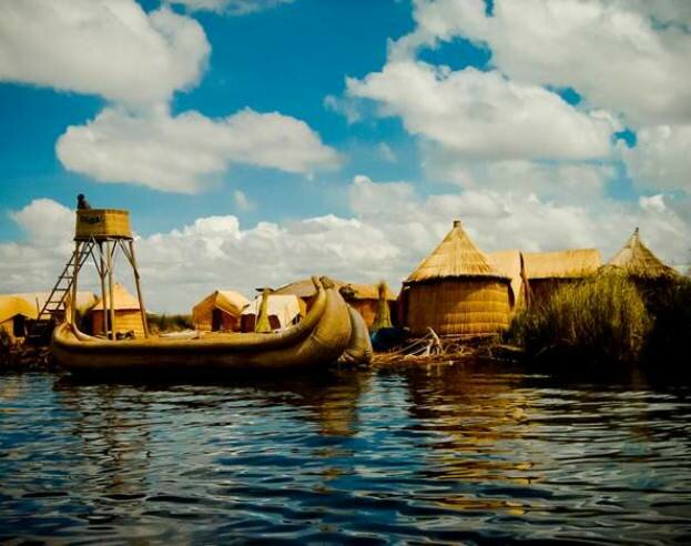 Sổ tay du lịch so tay du lich Sotaydulich Sotay Dulich Khampha Kham Pha Bui Vẻ đẹp Reed Boat ở hồ Titicaca