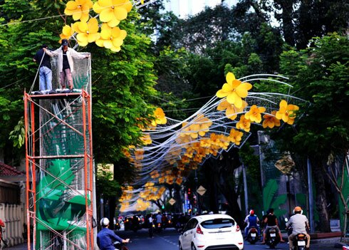 Sổ tay du lịch so tay du lich Sotaydulich Sotay Dulich Khampha Kham Pha Bui Sài Gòn trang hoàng đón Tết Quý Tỵ