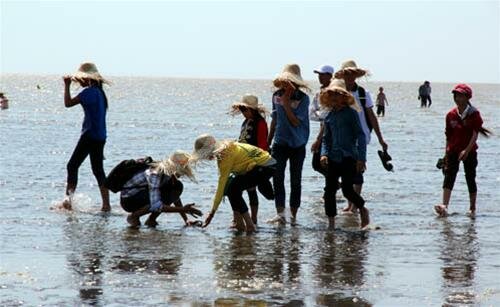 Sổ tay du lịch so tay du lich Sotaydulich Sotay Dulich Khampha Kham Pha Bui Mùng 3 ra biển Cần Giờ