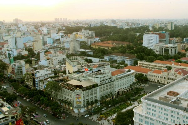 Sổ tay du lịch so tay du lich Sotaydulich Sotay Dulich Khampha Kham Pha Bui Sài Gòn tuyệt đẹp nhìn từ trên cao
