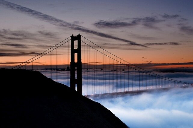 Sổ tay du lịch so tay du lich Sotaydulich Sotay Dulich Khampha Kham Pha Bui Tuyệt đẹp Golden Gate trong sương mù