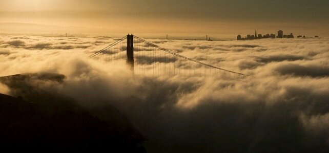 Sổ tay du lịch so tay du lich Sotaydulich Sotay Dulich Khampha Kham Pha Bui Tuyệt đẹp Golden Gate trong sương mù