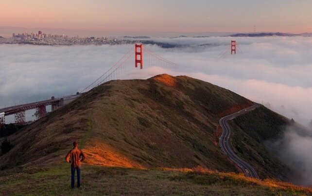 Sổ tay du lịch so tay du lich Sotaydulich Sotay Dulich Khampha Kham Pha Bui Tuyệt đẹp Golden Gate trong sương mù