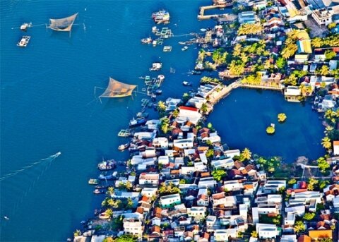 Sổ tay du lịch so tay du lich Sotaydulich Sotay Dulich Khampha Kham Pha Bui Tuyệt đẹp Nha Trang nhìn từ trên cao