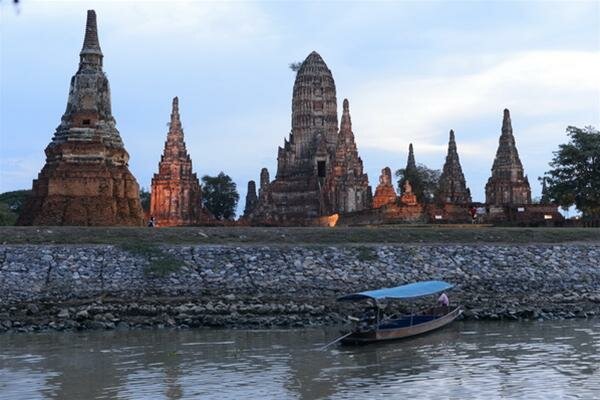Sổ tay du lịch so tay du lich Sotaydulich Sotay Dulich Khampha Kham Pha Bui Du thuyền thăm phế đô Ayutthaya