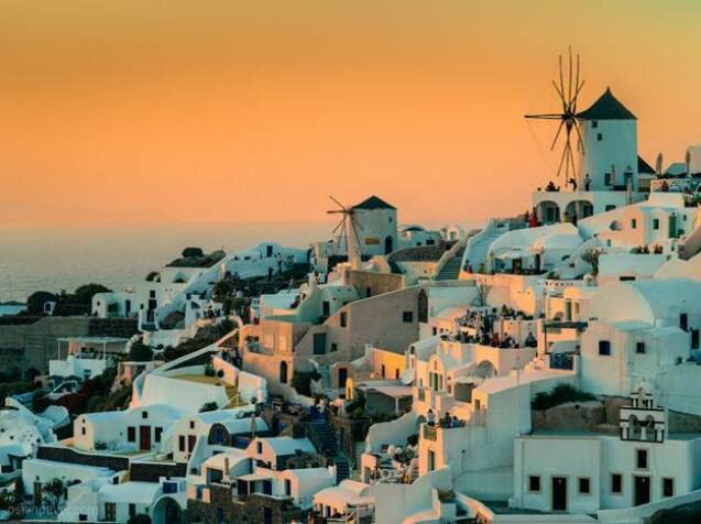 Sổ tay du lịch so tay du lich Sotaydulich Sotay Dulich Khampha Kham Pha Bui Tận tường nhà trắng ở Santorini