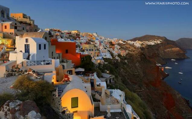 Sổ tay du lịch so tay du lich Sotaydulich Sotay Dulich Khampha Kham Pha Bui Tận tường nhà trắng ở Santorini