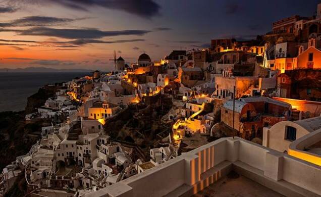 Sổ tay du lịch so tay du lich Sotaydulich Sotay Dulich Khampha Kham Pha Bui Tận tường nhà trắng ở Santorini