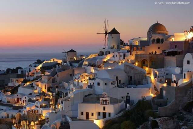 Sổ tay du lịch so tay du lich Sotaydulich Sotay Dulich Khampha Kham Pha Bui Tận tường nhà trắng ở Santorini