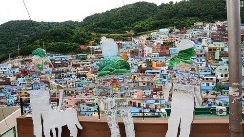 Sổ tay du lịch so tay du lich Sotaydulich Sotay Dulich Khampha Kham Pha Bui Gamcheon Ngôi làng nghệ thuật độc đáo nhất Hàn Quốc
