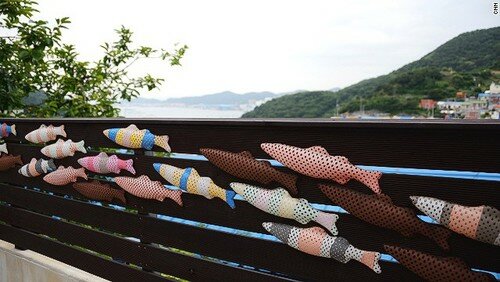 Sổ tay du lịch so tay du lich Sotaydulich Sotay Dulich Khampha Kham Pha Bui Gamcheon Ngôi làng nghệ thuật độc đáo nhất Hàn Quốc