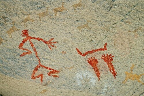 Sổ tay du lịch so tay du lich Sotaydulich Sotay Dulich Khampha Kham Pha Bui Cueva de las Manos Hang động in dấu tay ở Argentina