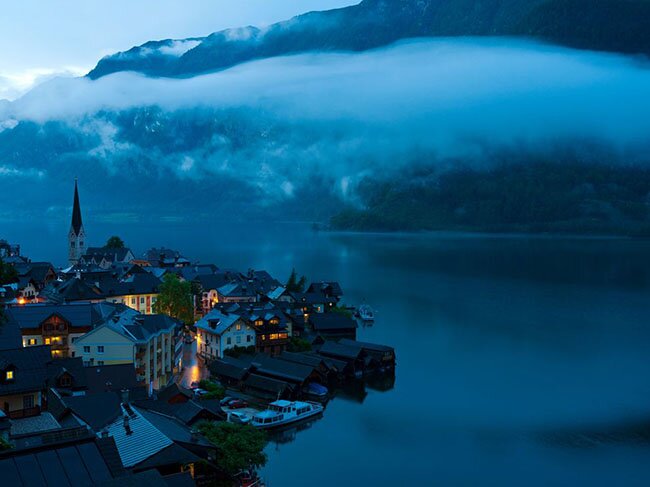 Sổ tay du lịch so tay du lich Sotaydulich Sotay Dulich Khampha Kham Pha Bui Hallstatt Thị trấn lâu đời nhất nước Áo