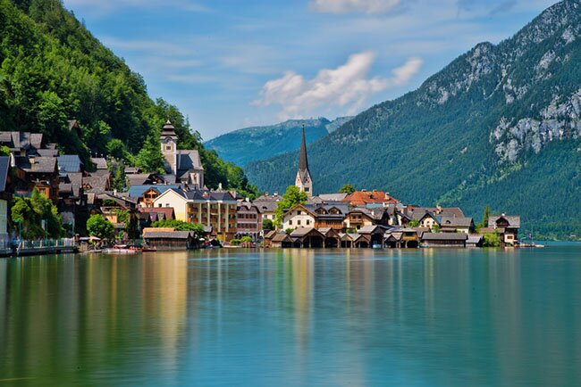 Sổ tay du lịch so tay du lich Sotaydulich Sotay Dulich Khampha Kham Pha Bui Hallstatt Thị trấn lâu đời nhất nước Áo