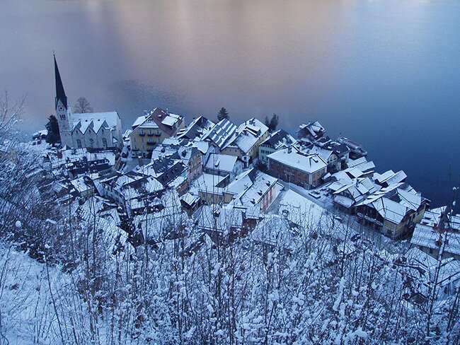 Sổ tay du lịch so tay du lich Sotaydulich Sotay Dulich Khampha Kham Pha Bui Hallstatt Thị trấn lâu đời nhất nước Áo