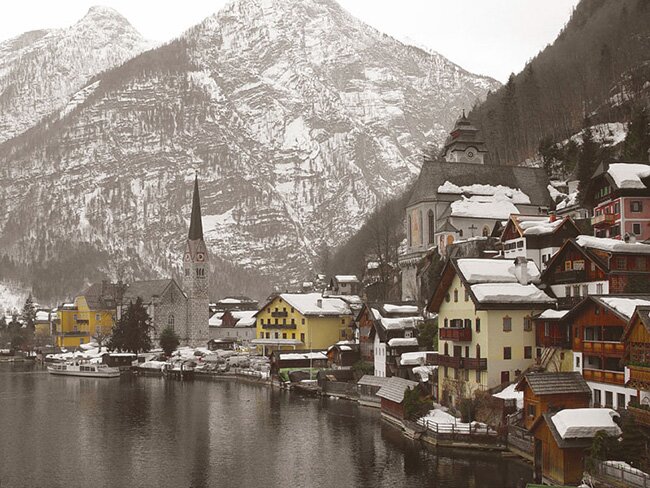 Sổ tay du lịch so tay du lich Sotaydulich Sotay Dulich Khampha Kham Pha Bui Hallstatt Thị trấn lâu đời nhất nước Áo