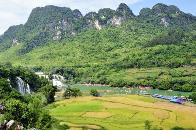 Sổ tay du lịch so tay du lich Sotaydulich Sotay Dulich Khampha Kham Pha Bui Ngắm ruộng bậc thang thượng du mùa lúa chín