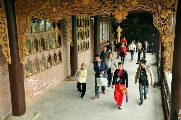 Sổ tay du lịch so tay du lich Sotaydulich Sotay Dulich Khampha Kham Pha Bui Bái Đính Ngôi chùa của những kỷ lục