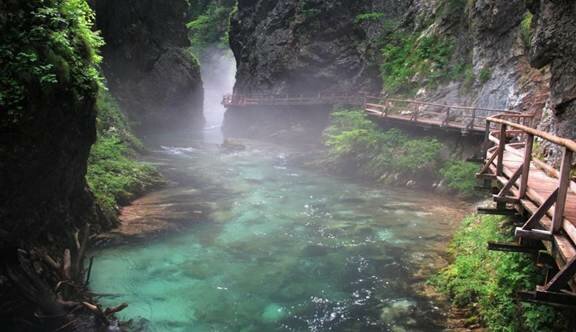 Sổ tay du lịch so tay du lich Sotaydulich Sotay Dulich Khampha Kham Pha Bui Vẻ đẹp tuyệt diệu Vintgar Gorge