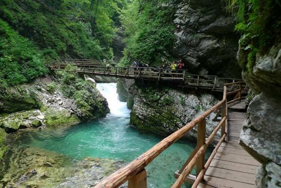Sổ tay du lịch so tay du lich Sotaydulich Sotay Dulich Khampha Kham Pha Bui Vẻ đẹp tuyệt diệu Vintgar Gorge