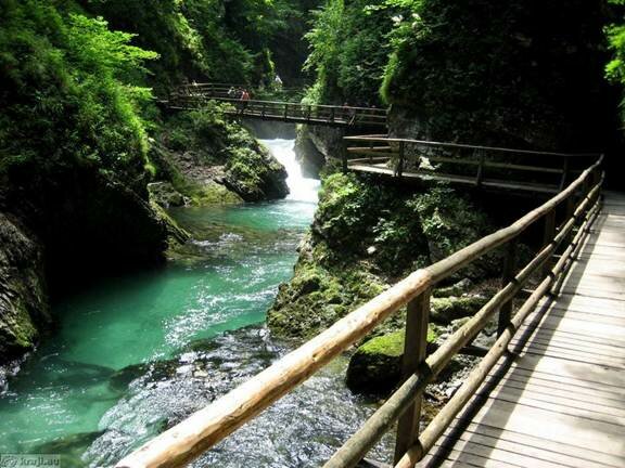 Sổ tay du lịch so tay du lich Sotaydulich Sotay Dulich Khampha Kham Pha Bui Vẻ đẹp tuyệt diệu Vintgar Gorge