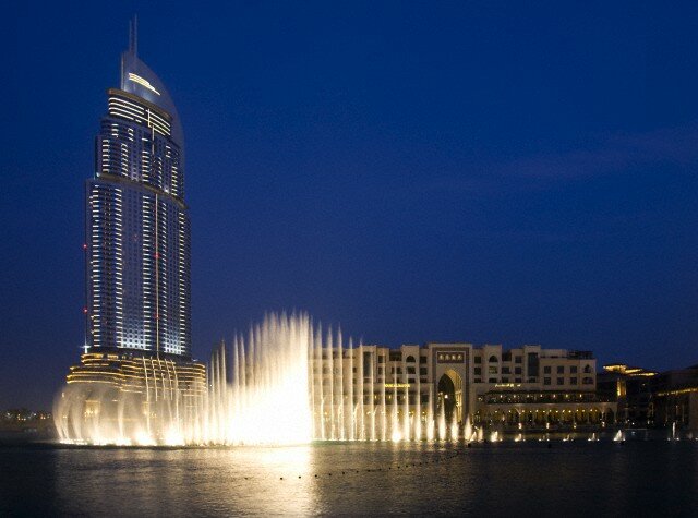 Sổ tay du lịch so tay du lich Sotaydulich Sotay Dulich Khampha Kham Pha Bui Dubai Fountain - màn trình diễn nhạc nước hoành tráng nhất thế giới
