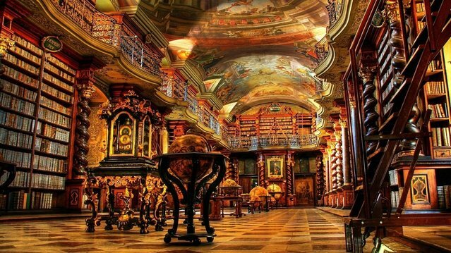 Sổ tay du lịch so tay du lich Sotaydulich Sotay Dulich Khampha Kham Pha Bui Khung cảnh tuyệt vời của Clementinum ở Czech
