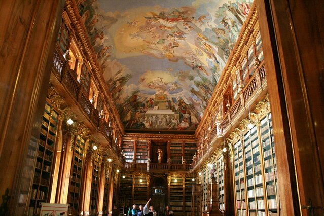 Sổ tay du lịch so tay du lich Sotaydulich Sotay Dulich Khampha Kham Pha Bui Khung cảnh tuyệt vời của Clementinum ở Czech