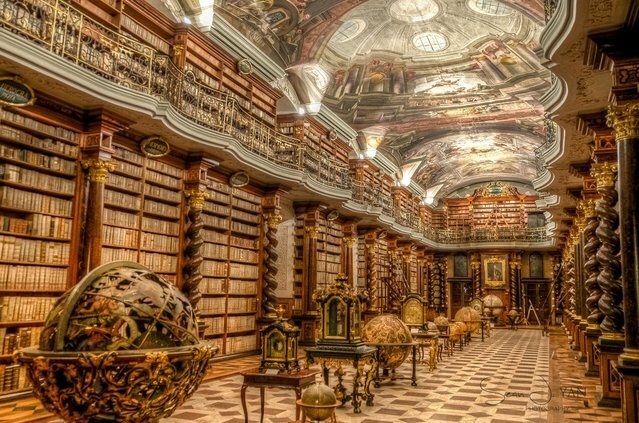 Sổ tay du lịch so tay du lich Sotaydulich Sotay Dulich Khampha Kham Pha Bui Khung cảnh tuyệt vời của Clementinum ở Czech