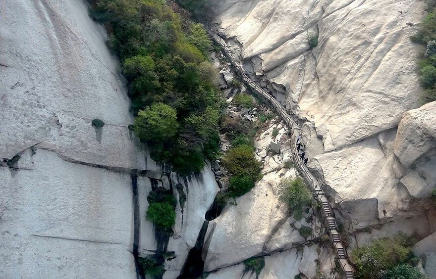 Sổ tay du lịch so tay du lich Sotaydulich Sotay Dulich Khampha Kham Pha Bui Mạo hiểm trên con đường lên núi Hoa Sơn