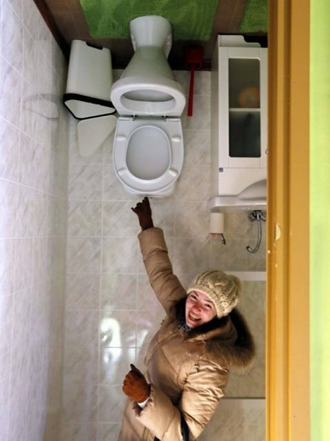 Sổ tay du lịch so tay du lich Sotaydulich Sotay Dulich Khampha Kham Pha Bui Tham quan ngôi nhà lộn ngược độc đáo ở Moscow 