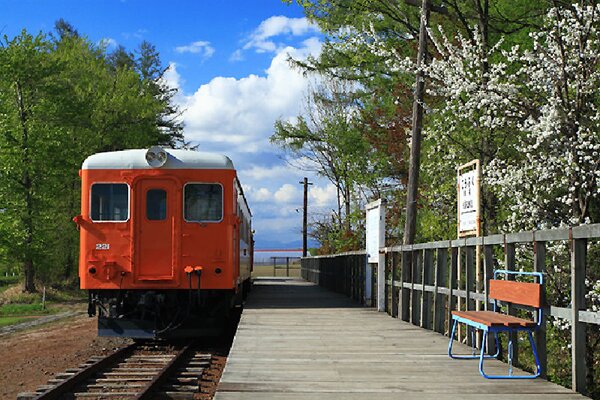 Sổ tay du lịch so tay du lich Sotaydulich Sotay Dulich Khampha Kham Pha Bui Koufuku Station Trạm xe lửa hạnh phúc ở Hokkaido