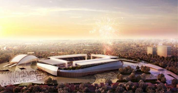 Sổ tay du lịch so tay du lich Sotaydulich Sotay Dulich Khampha Kham Pha Bui Pantanal Arena Sân vận động xanh