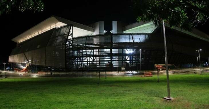 Sổ tay du lịch so tay du lich Sotaydulich Sotay Dulich Khampha Kham Pha Bui Pantanal Arena Sân vận động xanh