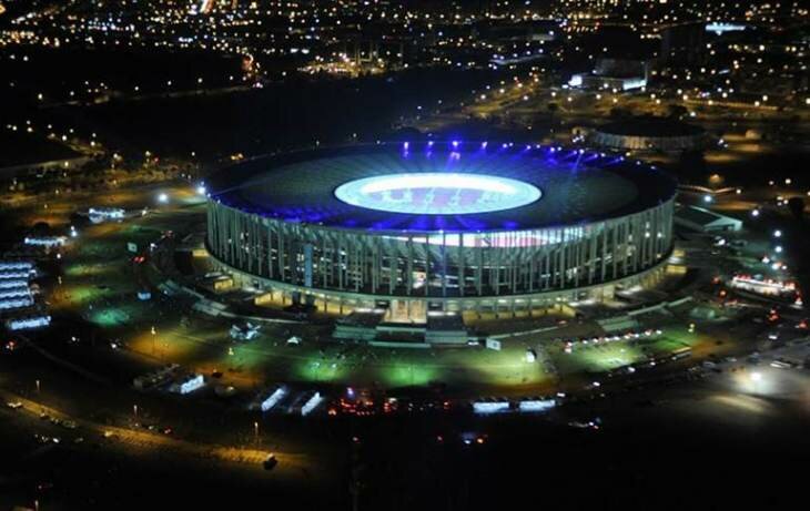 Sổ tay du lịch so tay du lich Sotaydulich Sotay Dulich Khampha Kham Pha Bui Estadio Nacional Mane Garrincha Sân vận động thân thiện