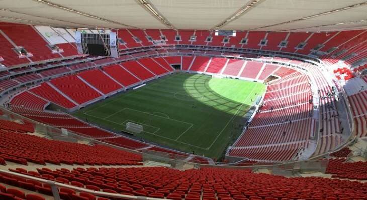 Sổ tay du lịch so tay du lich Sotaydulich Sotay Dulich Khampha Kham Pha Bui Estadio Nacional Mane Garrincha Sân vận động thân thiện