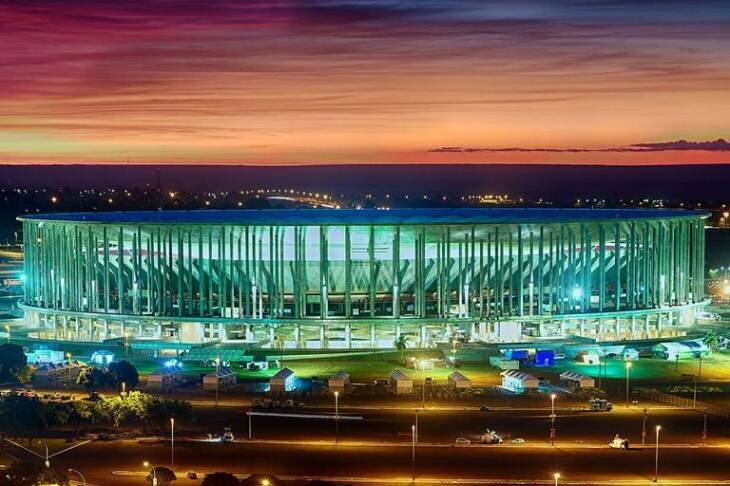 Sổ tay du lịch so tay du lich Sotaydulich Sotay Dulich Khampha Kham Pha Bui Estadio Nacional Mane Garrincha Sân vận động thân thiện
