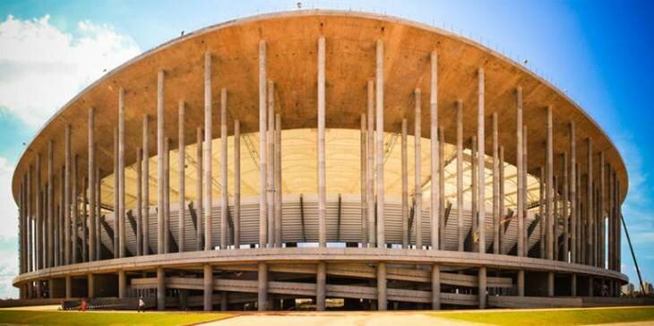 Sổ tay du lịch so tay du lich Sotaydulich Sotay Dulich Khampha Kham Pha Bui Estadio Nacional Mane Garrincha Sân vận động thân thiện