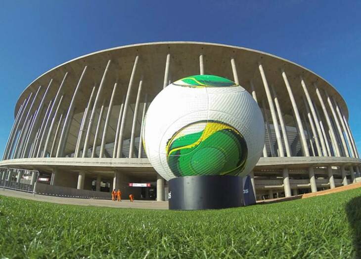 Sổ tay du lịch so tay du lich Sotaydulich Sotay Dulich Khampha Kham Pha Bui Estadio Nacional Mane Garrincha Sân vận động thân thiện